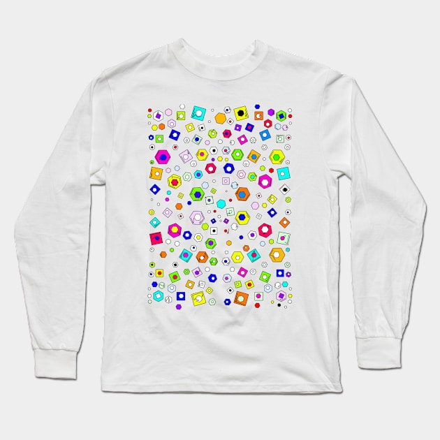 Hexaedrons Long Sleeve T-Shirt by albertocarlosmontana